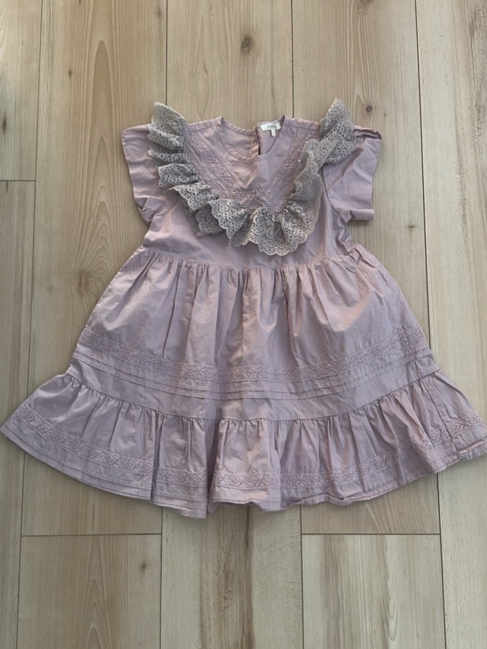 Noralee Little Girls' Lace Ruffle Dress